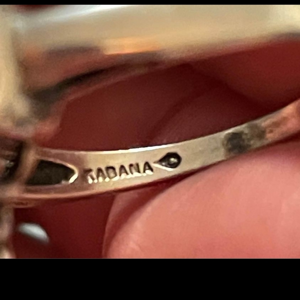 Vintage filagree silver and amythest Ring size 8.5 - Picture 4 of 6